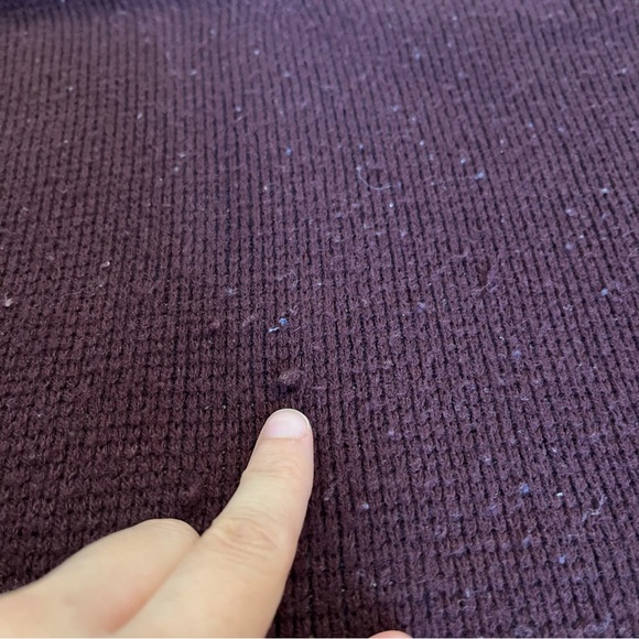 5/$25 Vintage Mens Victory Sweater Sweatshirt Cabin Cottage Fever M L ? Burgundy - Picture 7 of 11